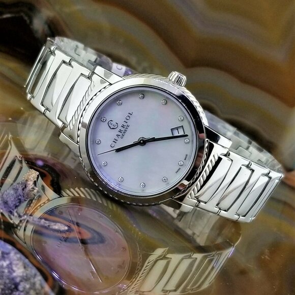 New Womens CHARRIOL Parisii Diamond Watch - Picture 1 of 9